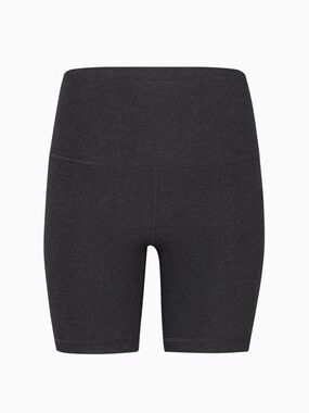 ♡ 2/$20 ♡ NWOT Aritzia TNA Charcoal Grey Cozy Cheeky Hi-Rise 7” Bike Shorts, XS